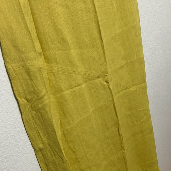 Double D Ranch Yellow Linen Blend Sleeveless Tank Maxi Dress Womens Size M -Slit - Picture 2 of 14